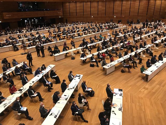 L’Austria Center Vienna ha ospitato i lavori della 5° Conferenza mondiale dei Presidenti di Parlamento promossa dall'Unione interparlamentare in collaborazione con il Parlamento austriaco