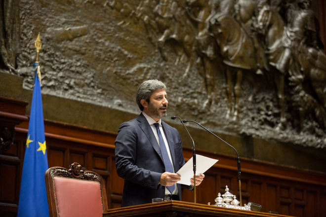 L'intervento del Presidente della Camera dei deputati Roberto Fico in occasione delle Celebrazioni per i cento anni dell'Aula della Camera dei deputati
