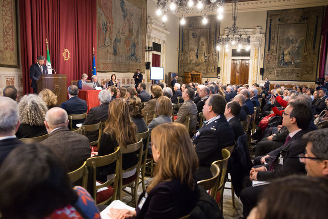 La Sala della Regina di Palazzo Montecitorio ha ospitato la presentazione della Relazione del Garante Nazionale dei diritti delle persone detenute o private della libertà personale