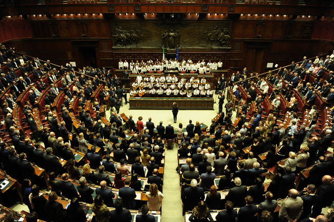 L'Aula di Palazzo Montecitorio ha ospitato la celebrazione del Giorno della memoria dedicato alle vittime del terrorismo