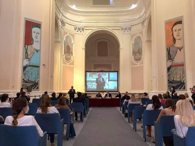 Un momento della presentazione del nuovo corso di laurea magistrale in Coordinamento dei Servizi Educativi per la Prima Infanzia e per il Disagio Sociale dell'Università degli Studi di Napoli Federico II